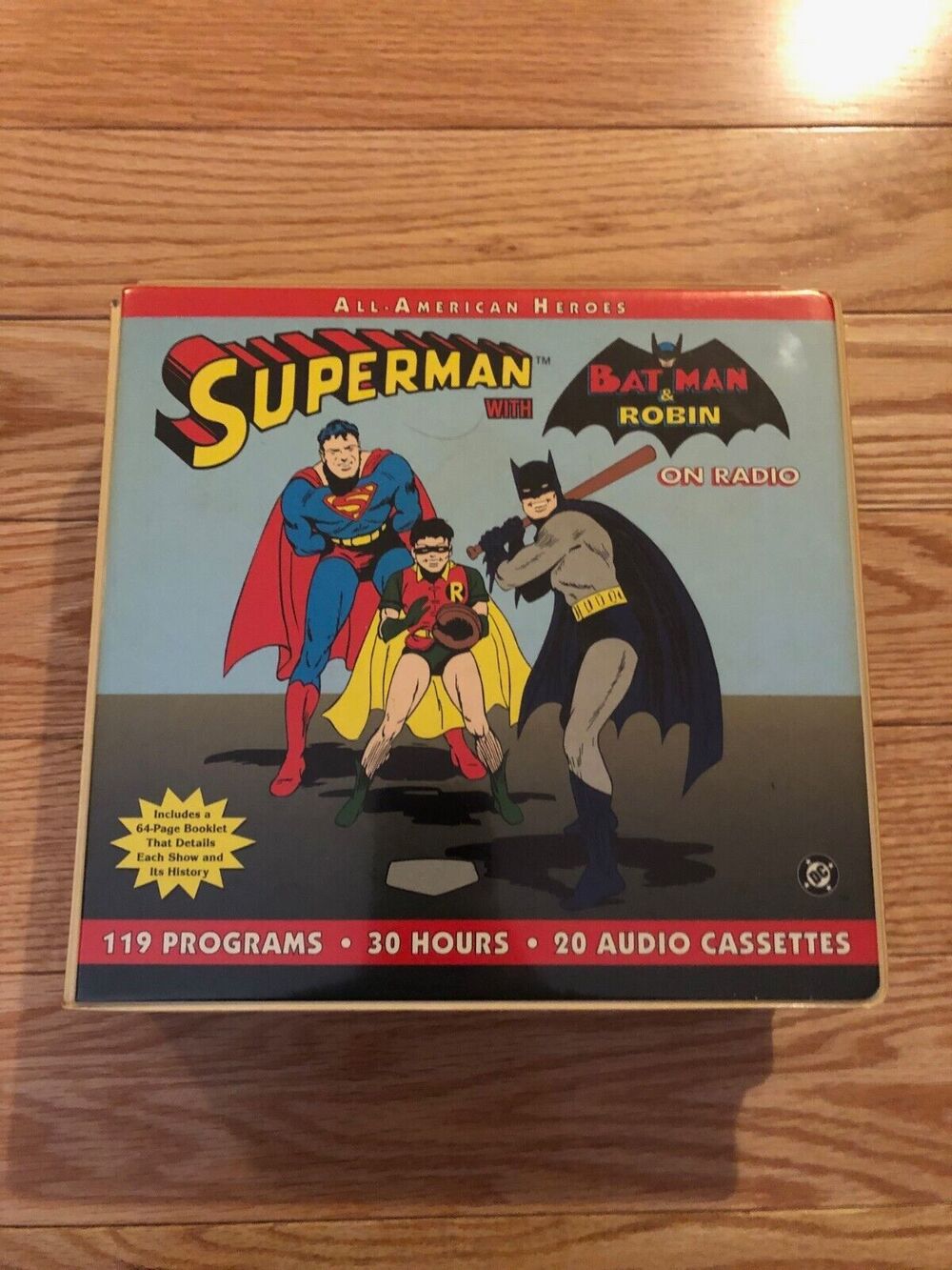 All American Heroes: Superman with Batman and Robin on Radio 1999 Audio Cassette